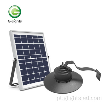 Lâmpada LED solar 50W com controle remoto inteligente